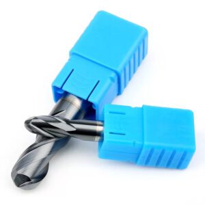 BWIN Solid Carbide Ball Nose End Mill HRC 45