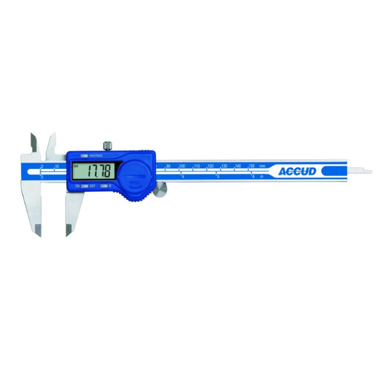 ACCUD DIGITAL CALIPER- thumb roller - STF Tool & Industrial