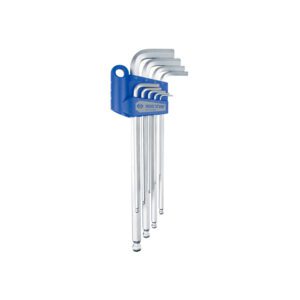 ALLEN KEY SET 1.5-10MM LONG BALL 9PC