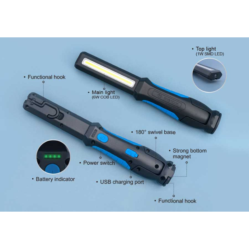 LED Rechargeable Inspection Light - Image 2