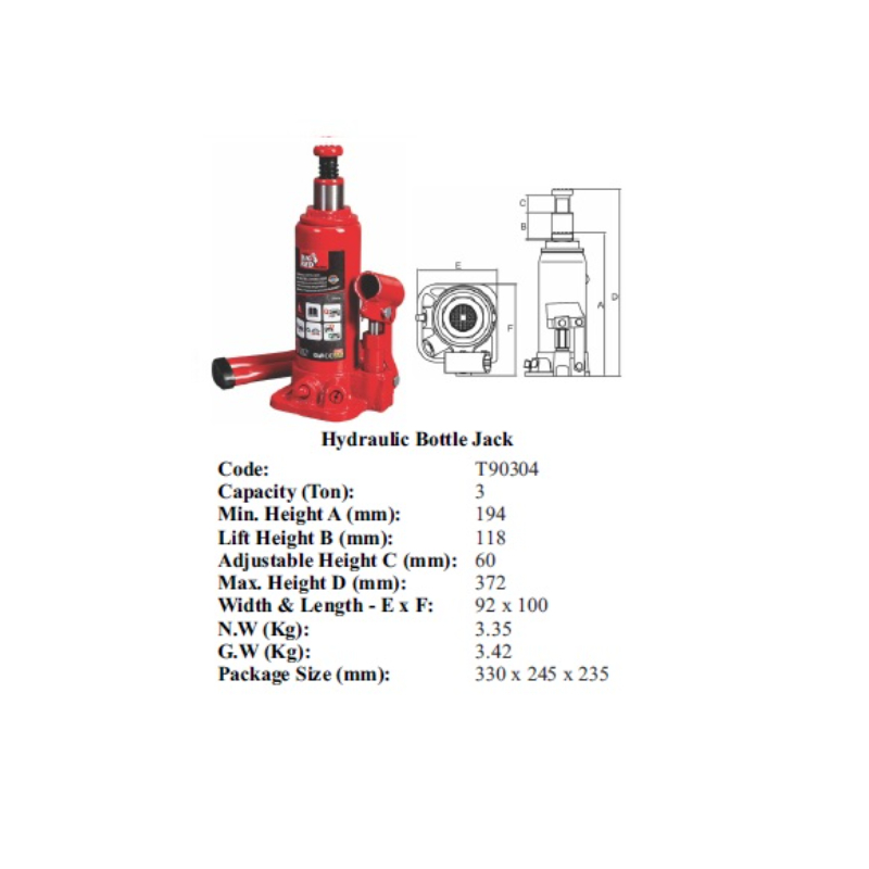 BOTTLE JACK 3 TON - Image 2